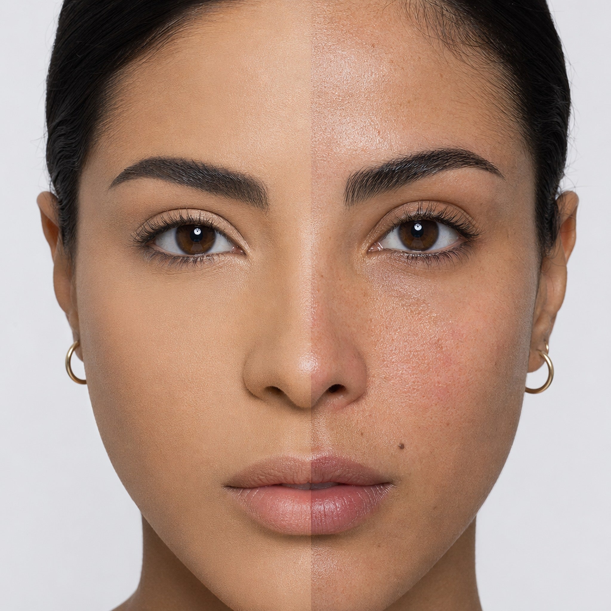 Base Altíssima bBeauty · Tom 02 · metade com base metade sem