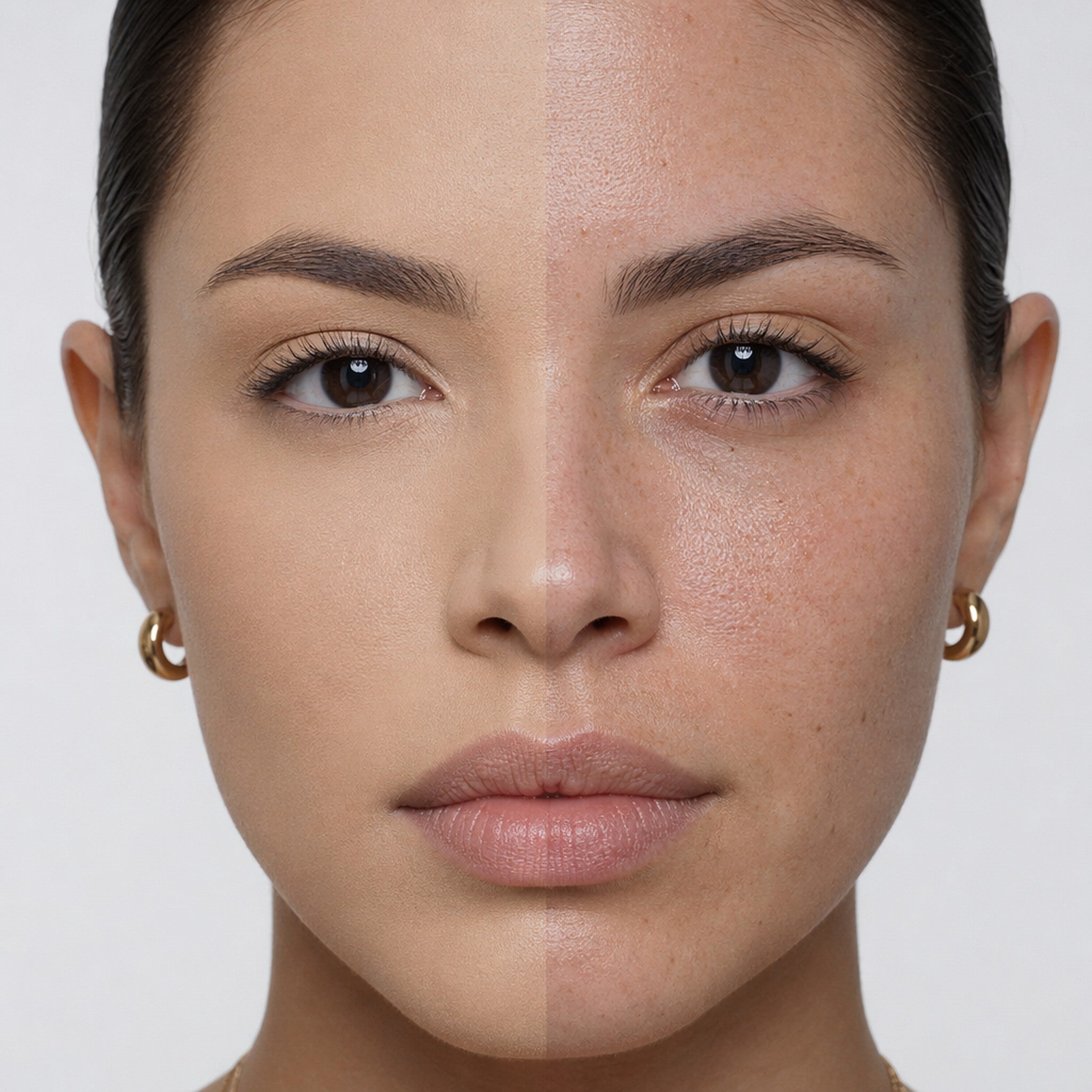 Base Altíssima bBeauty · Tom 1.75 · metade com base metade sem