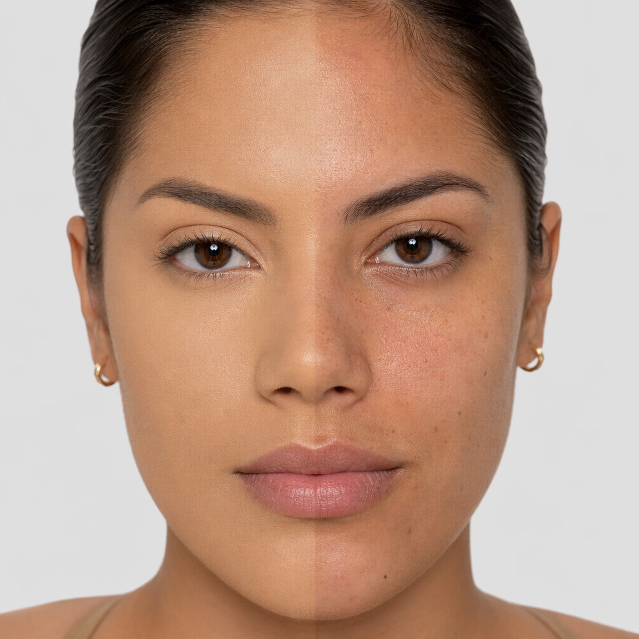 Base Altíssima bBeauty · Tom 2.75 · metade com base metade sem