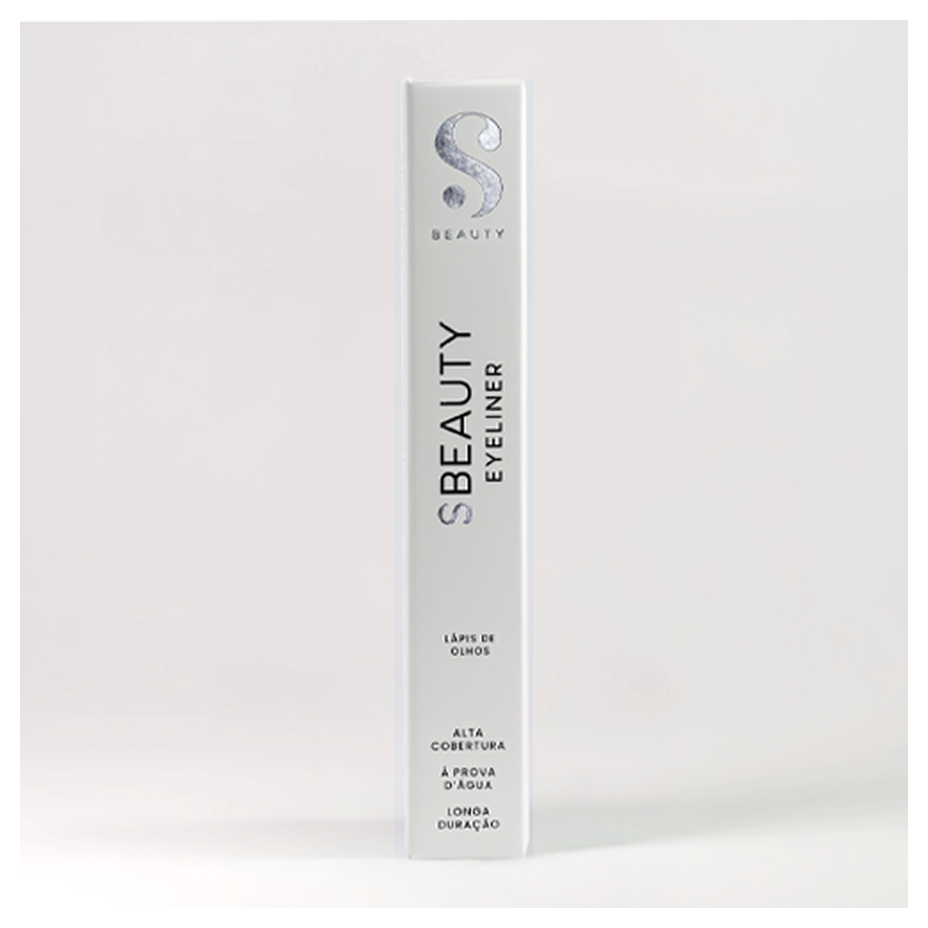 Lápis Delineador SBeauty embalagem cartucho