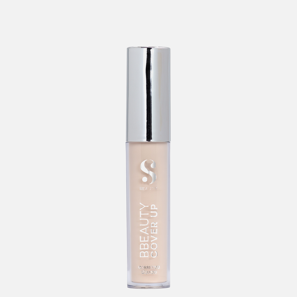 Corretivo Líquido bBeauty Cover Up · numeração 01 · frasco com smear