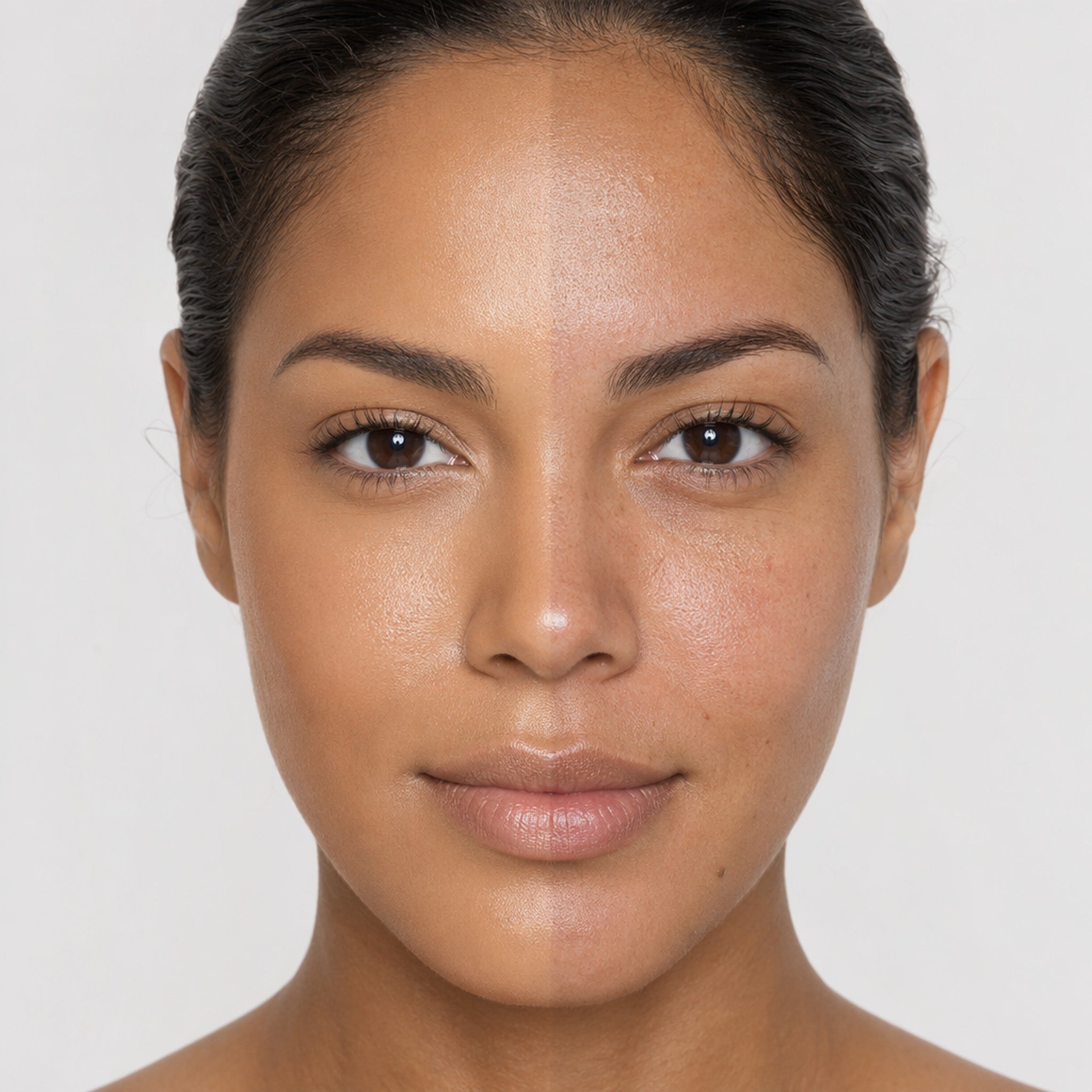 Base Hydra bBeauty · Tom H4 · aplicado no rosto