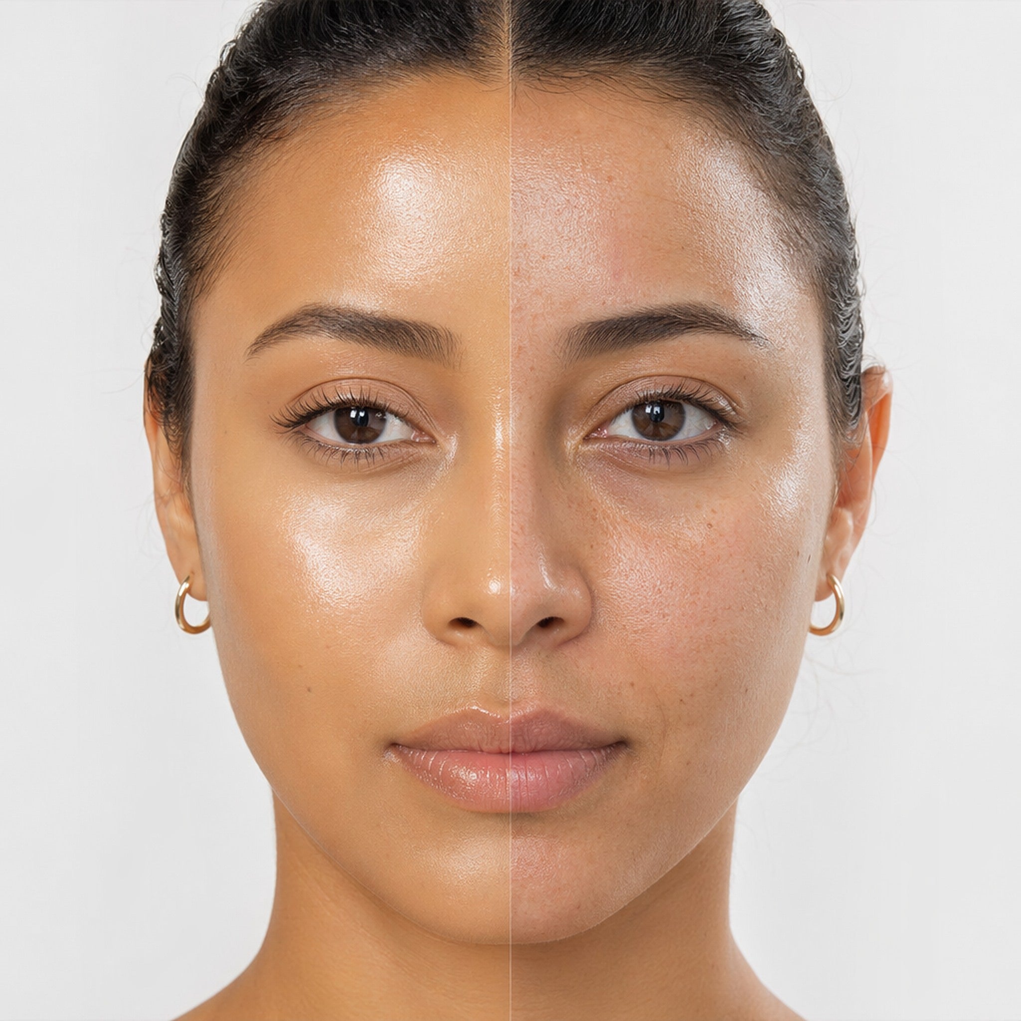 Base Hydra bBeauty · Tom H5 · aplicado no rosto