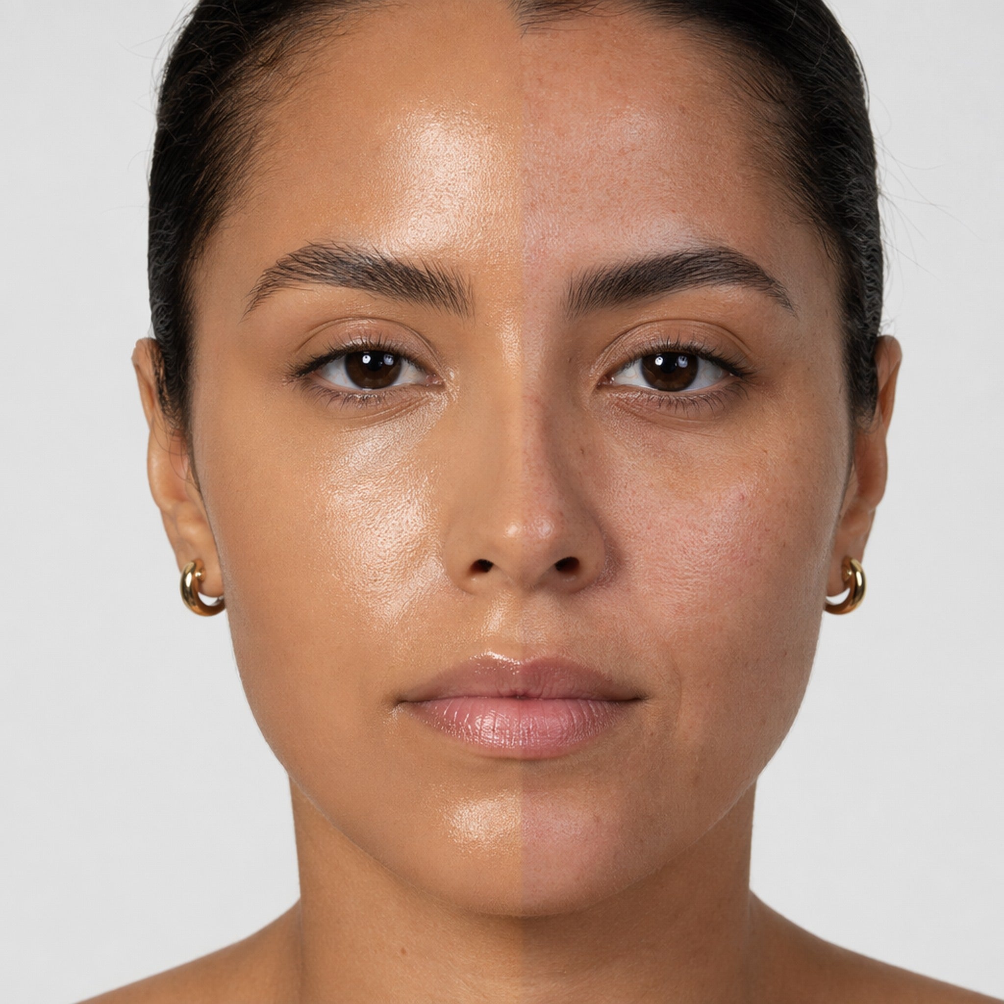 Base Hydra bBeauty · Tom H6 · aplicado no rosto