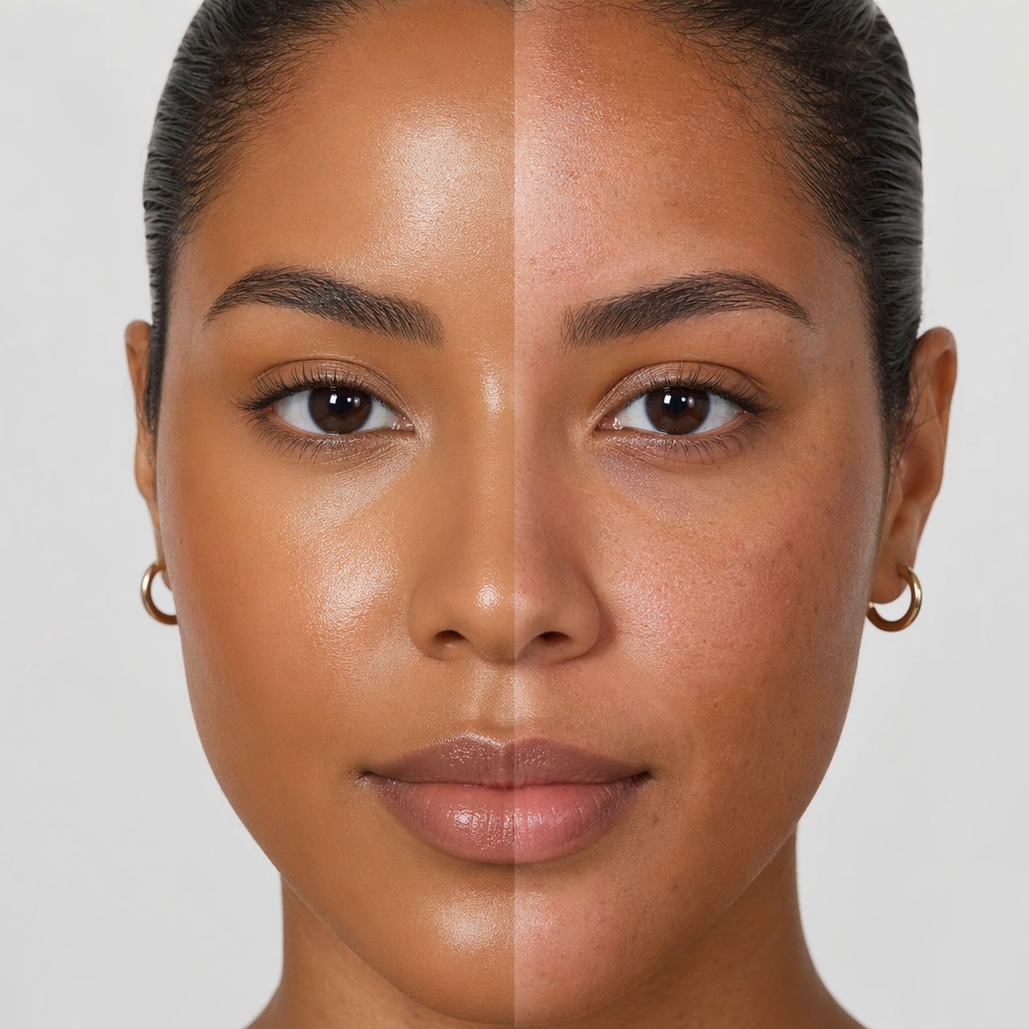 Base Hydra bBeauty · Tom H7 · aplicado no rosto