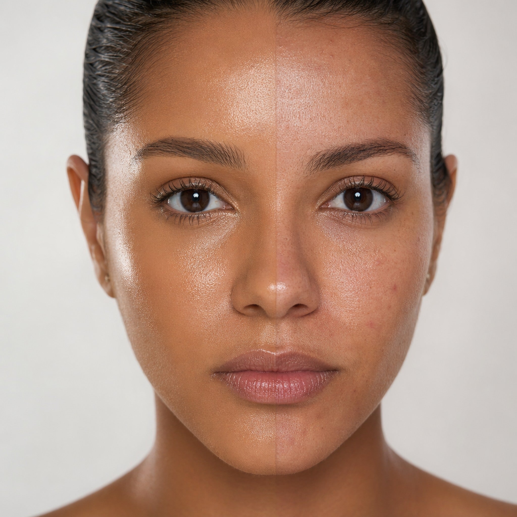 Base Hydra bBeauty · Tom H8 · aplicado no rosto